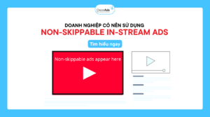 Non skippable in stream ads