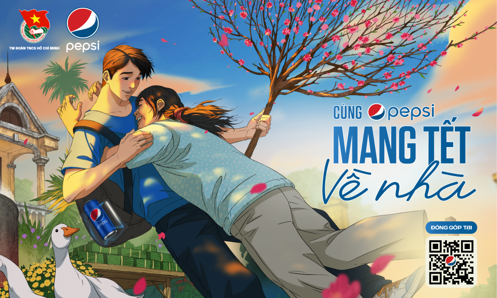 chiến dịch quảng cáo Tết Pepsi 2023